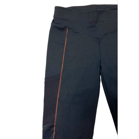 ALBA All Day Emma Cropped Legging Black Yoga Pants Size S - Picture 3 of 9